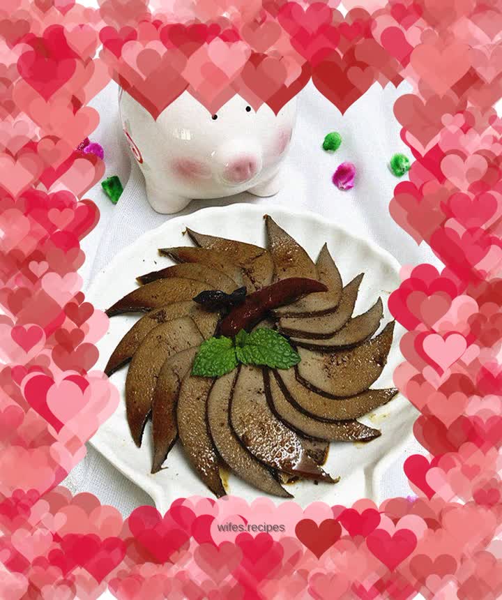 Spicy Braised Pork Liver