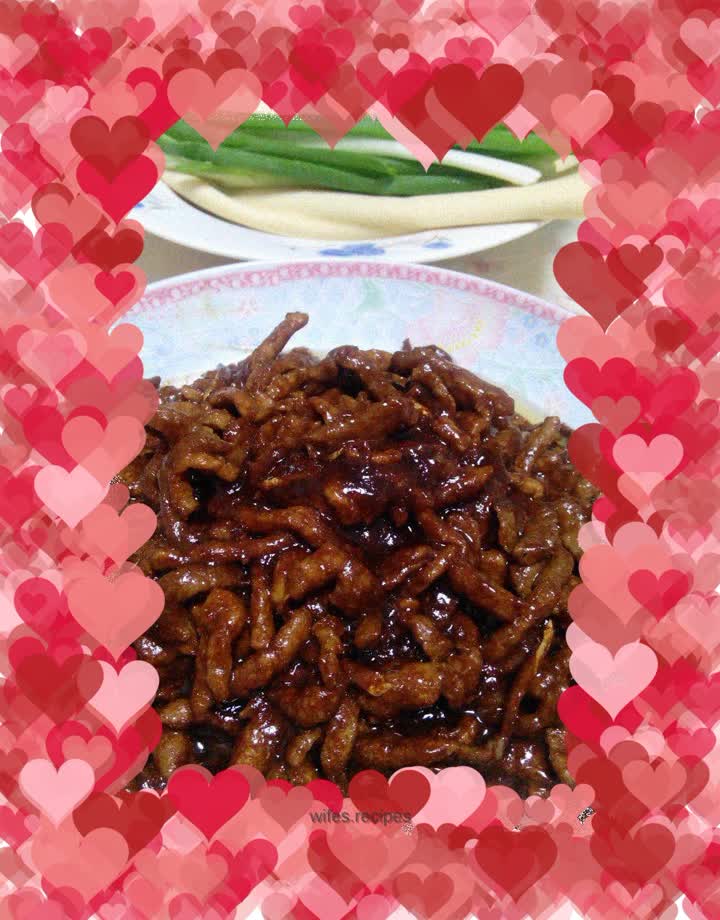 Shredded Pork with Beijing Sauce
