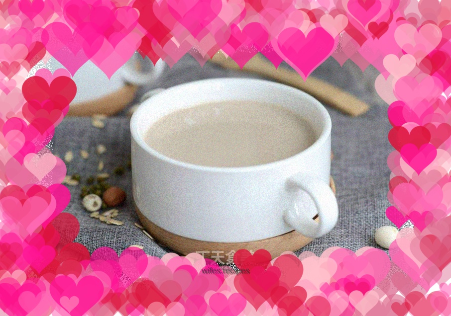 Oatmeal and mung bean rice cereal