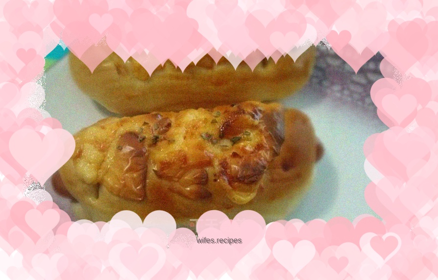 Bacon cheese hash bread