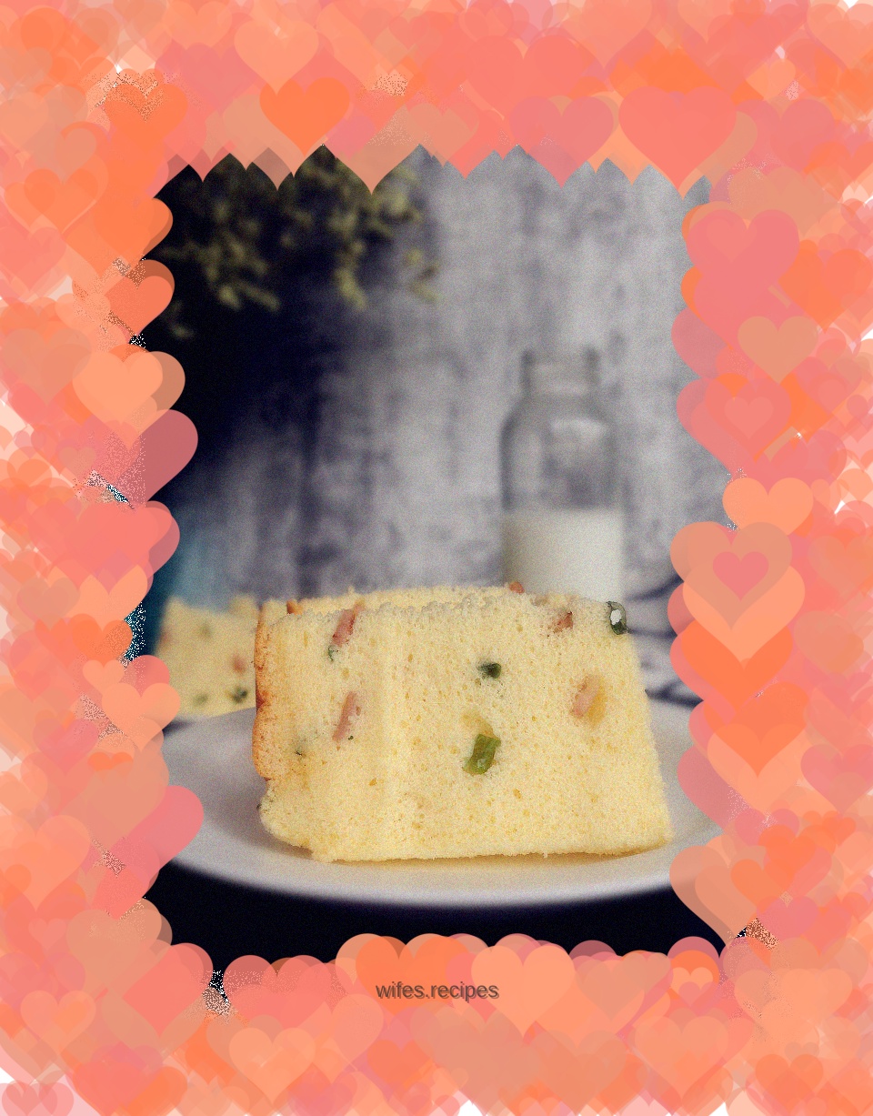 Scallion Bacon Cake