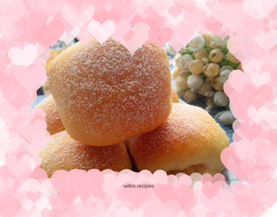 Coconut milk buns