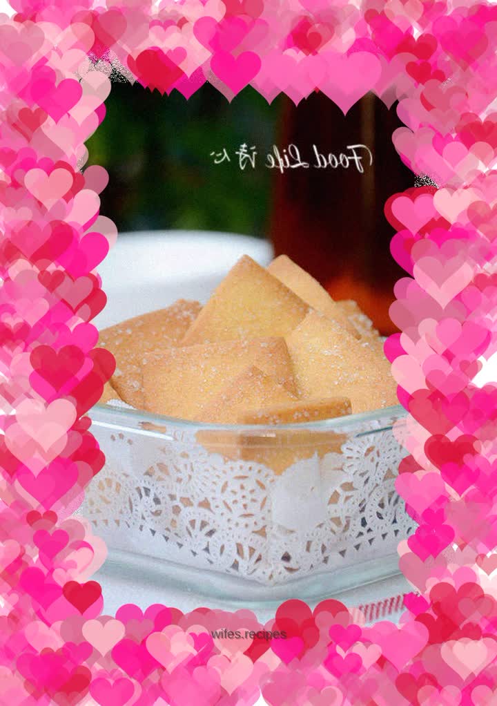 【Sugar Tea Biscuits】--- Simple texture yet crispy to the end