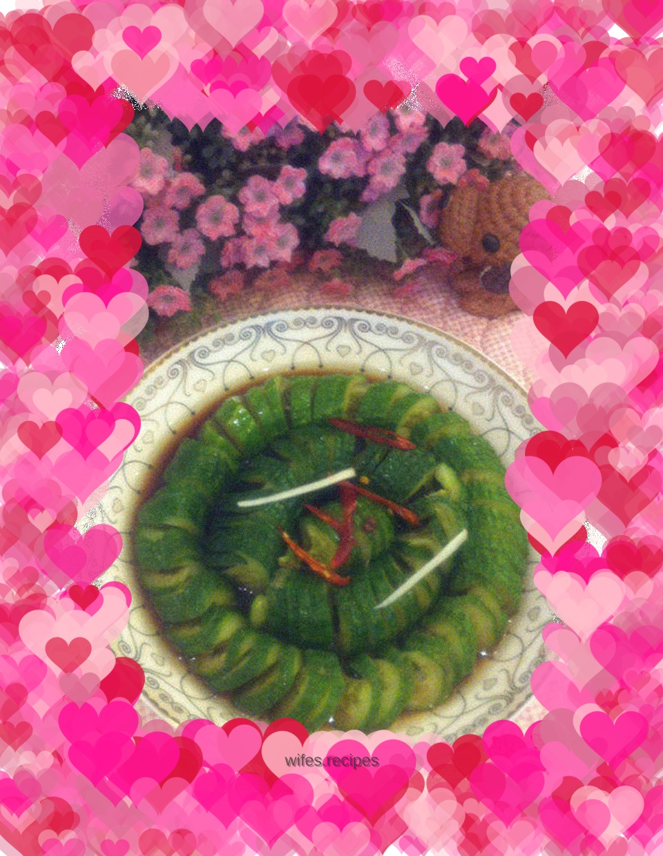 Five-flavor coir raincoat cucumber