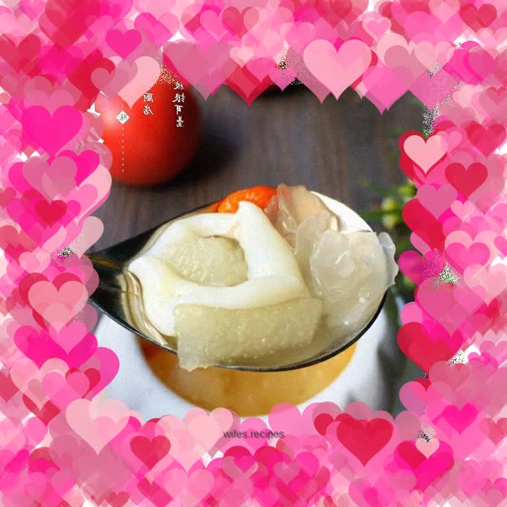 Isinglass and Tremella Soup ~ A good nourishing product for women