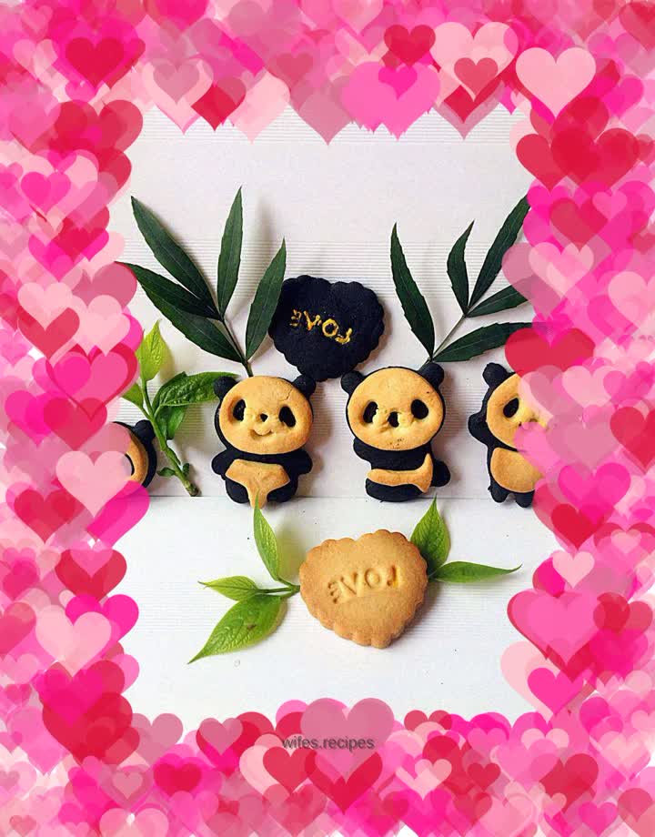 Panda Cookies