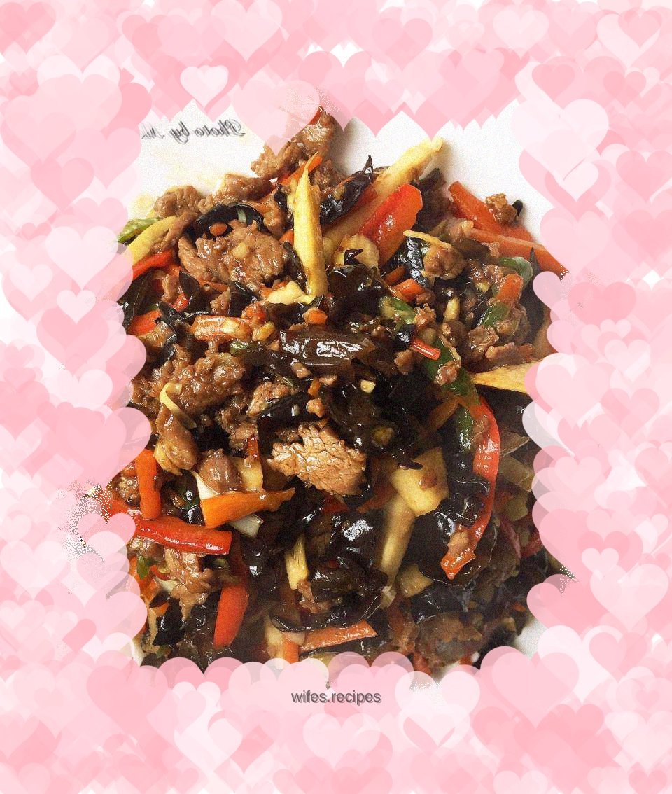 Fish-flavored shredded pork