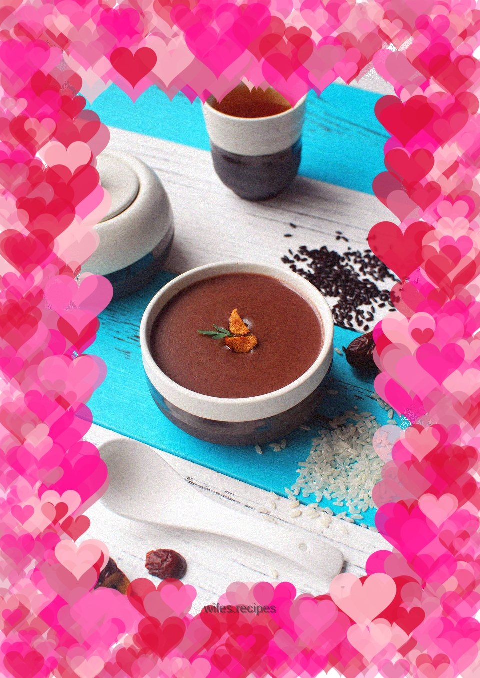 Nourishing yin and blood, beautifying and nourishing the kidneys [Purple Rice Paste]