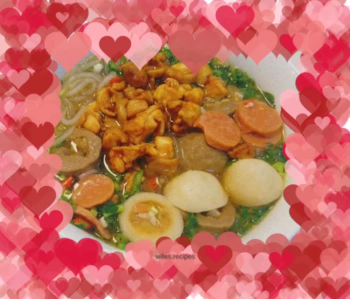 Chicken Hot Pot Vermicelli Soup