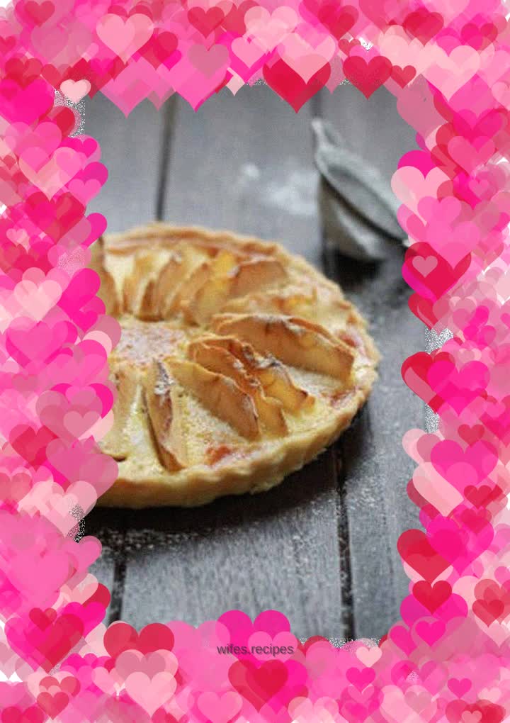[Tomato Recipe] Milky Apple Pie - crispy on the outside and soft on the inside