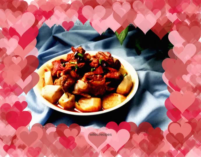 Steamed Pork Ribs with Taro