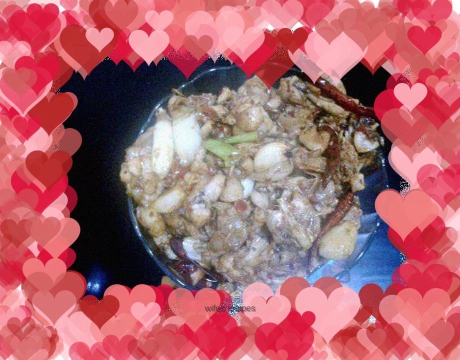 Grilled Bullfrog with Garlic Cloves