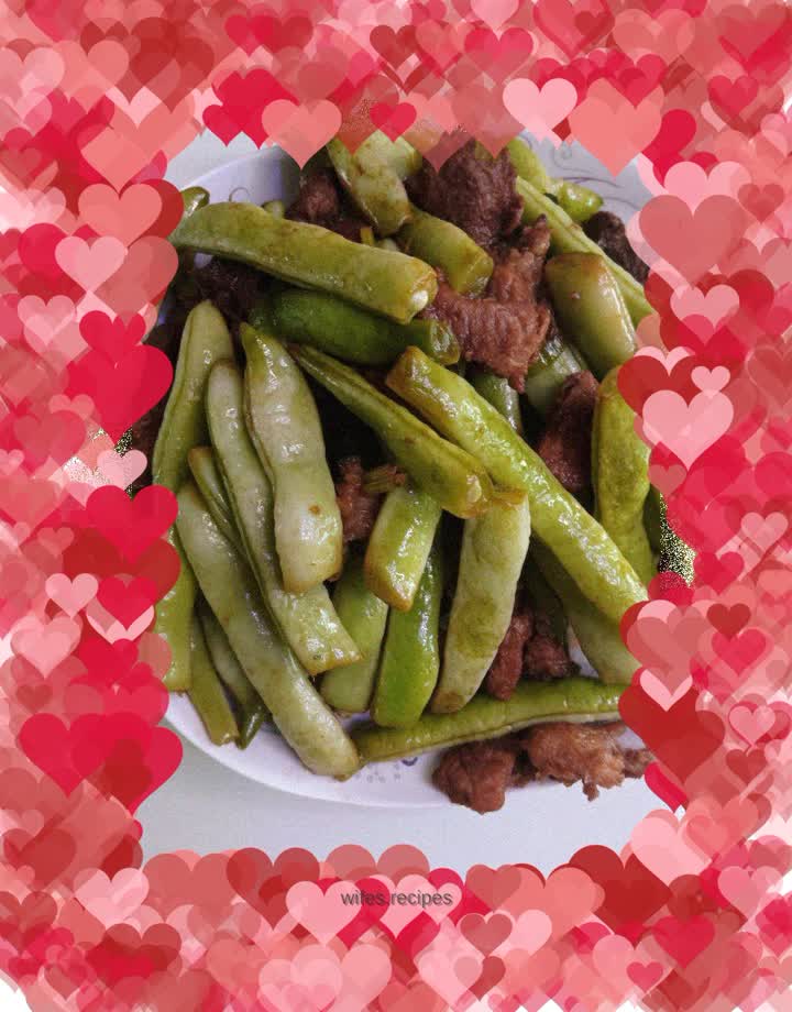Stir-fried Pork with Beans