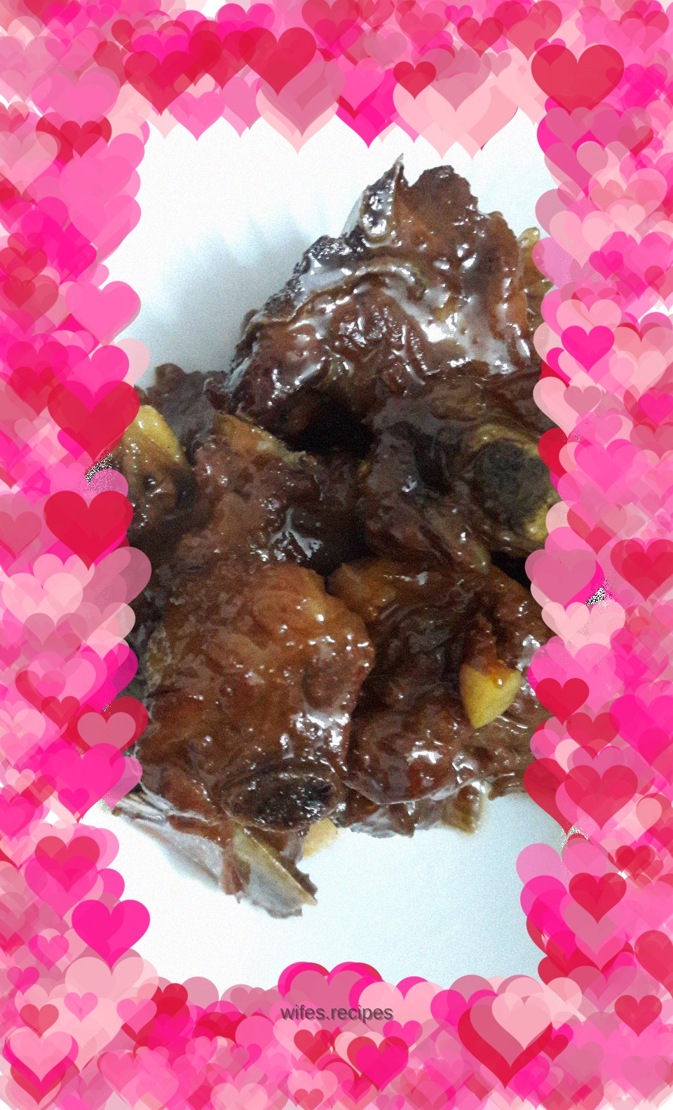 Fermented bean curd and barbecued pork ribs