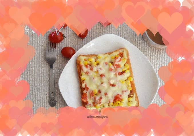 Energy Breakfast—Bread Pizza