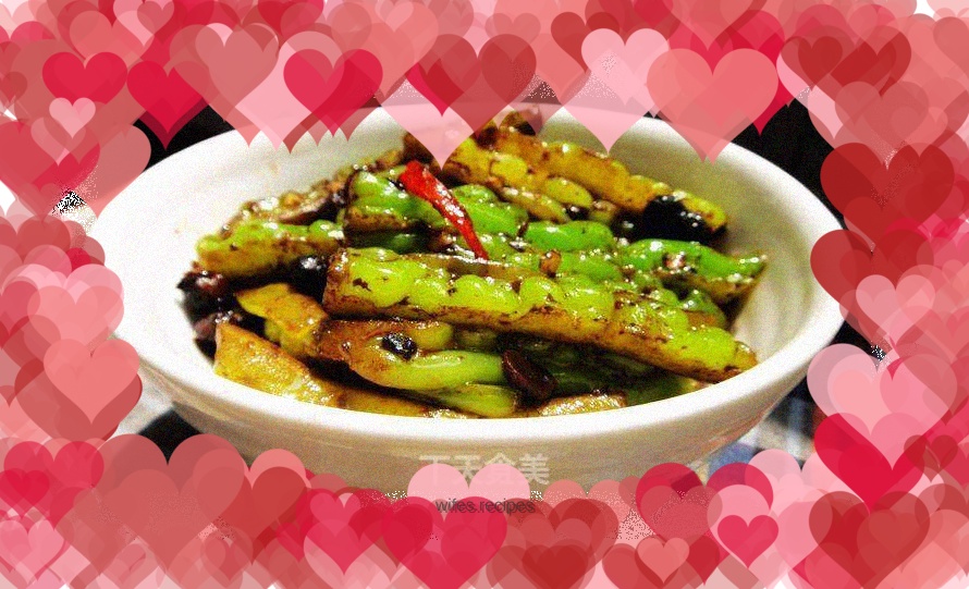 Black soy bitter melon
