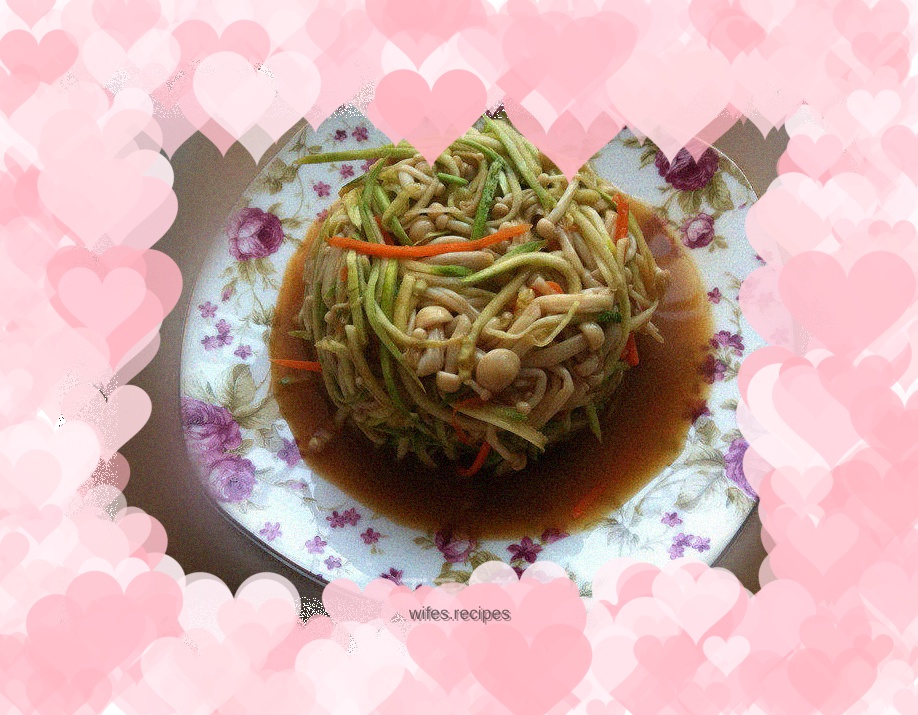 Cold Enoki Mushrooms