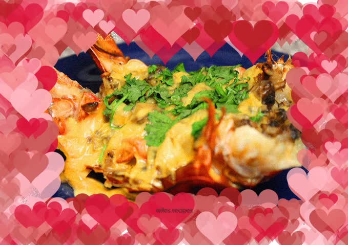 Western-style baked lobster