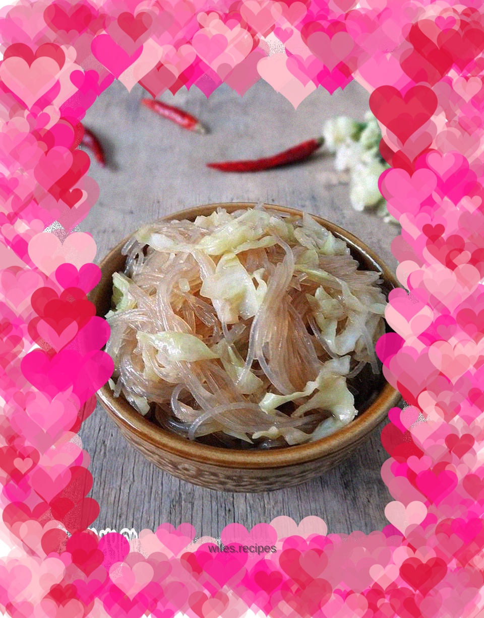 Oyster Sauce Cabbage Vermicelli