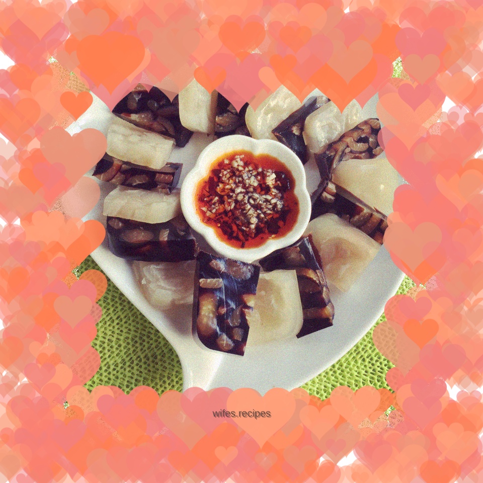 Two-color skin jelly