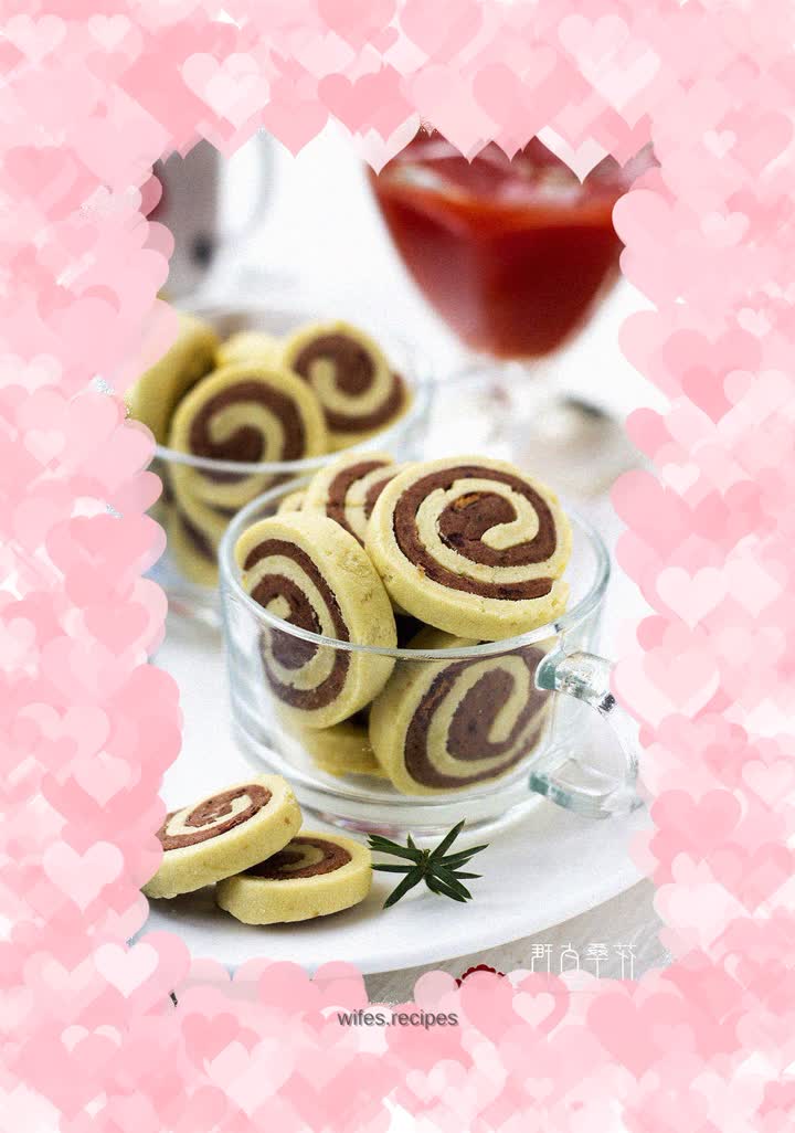 【Bean paste donut cake】Handmade biscuits that are both beautiful and delicious