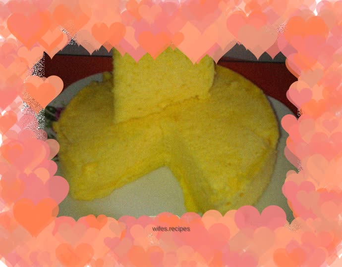 Yogurt sponge cake (steamer version)