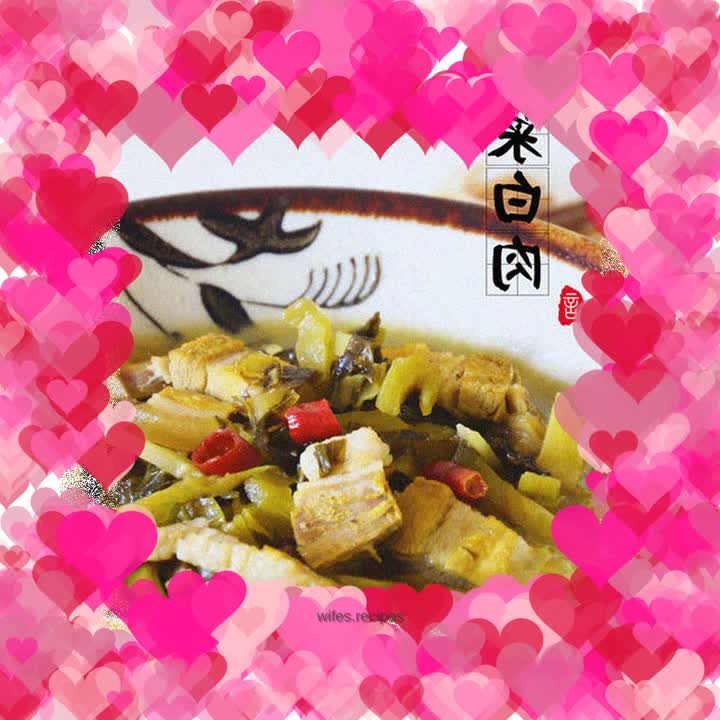 Sauerkraut with white meat