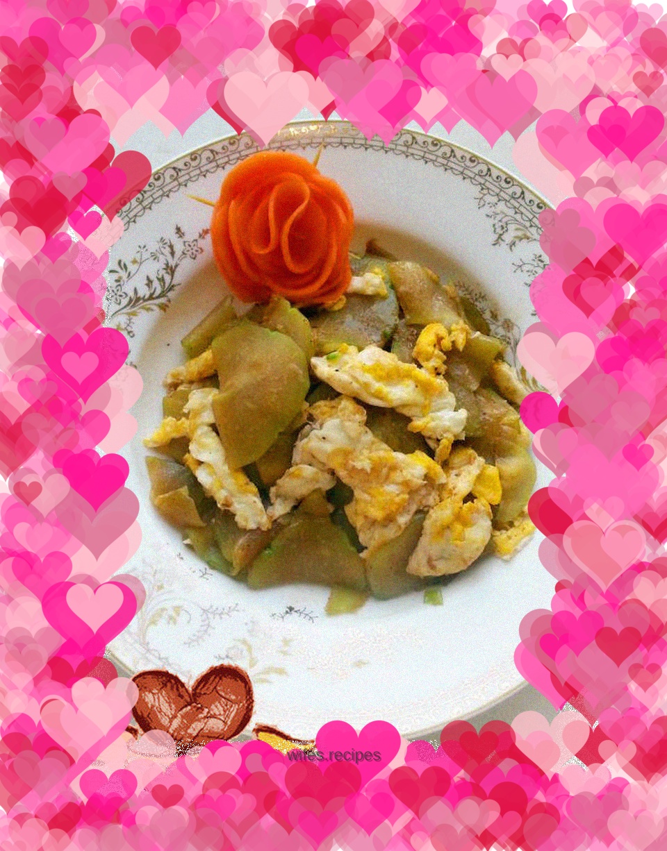 Chayote with Oyster Sauce