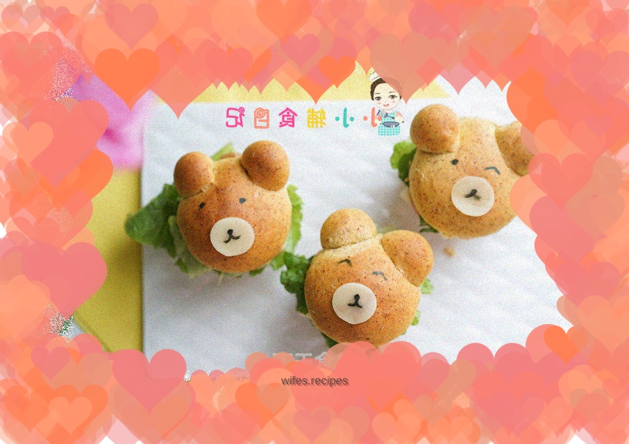 Complementary food for 12 months and above: Bear burger