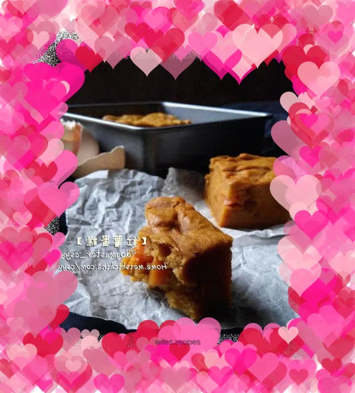 Warm your hands in the cold winter [Sweet Potato Cake]