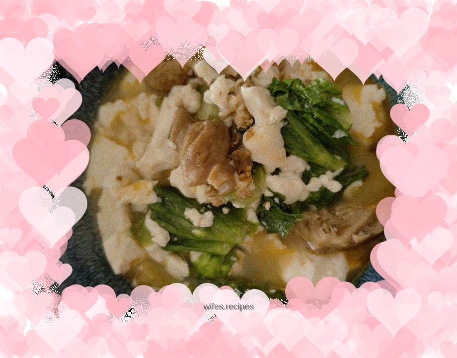 Fatty Sausage Tofu Soup