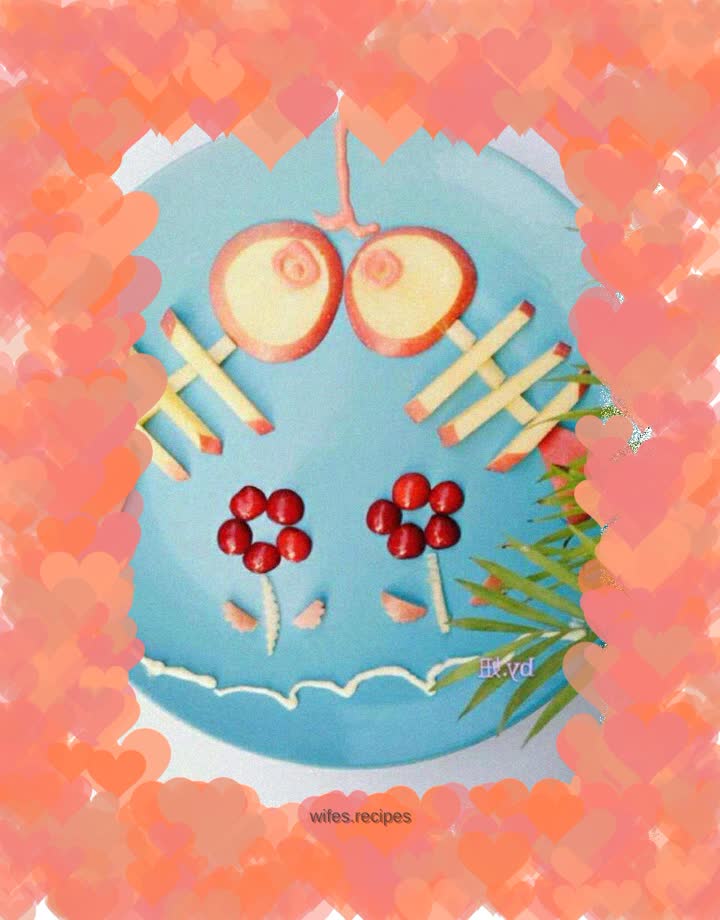 Fruit DIY gives your baby a different little fish