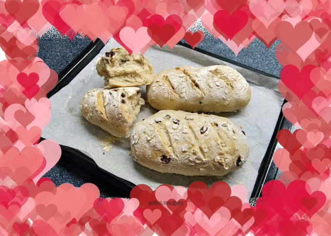 Fruit European Buns – First try on fire