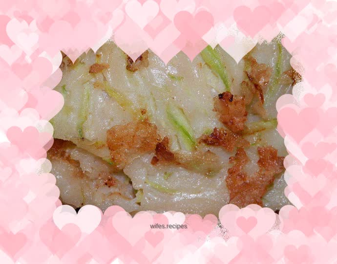 Spring Cake Cucumber Shredded Cake