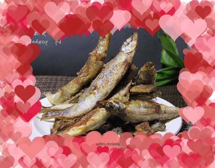 Pan-fried spring fish