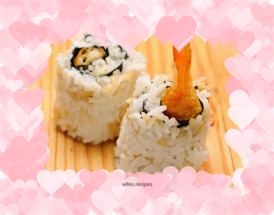 Making Tempura Shrimp Rolls