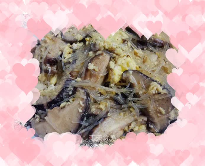 Mushroom and Egg Vermicelli