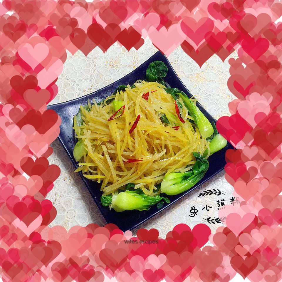 Cold Shredded Potatoes