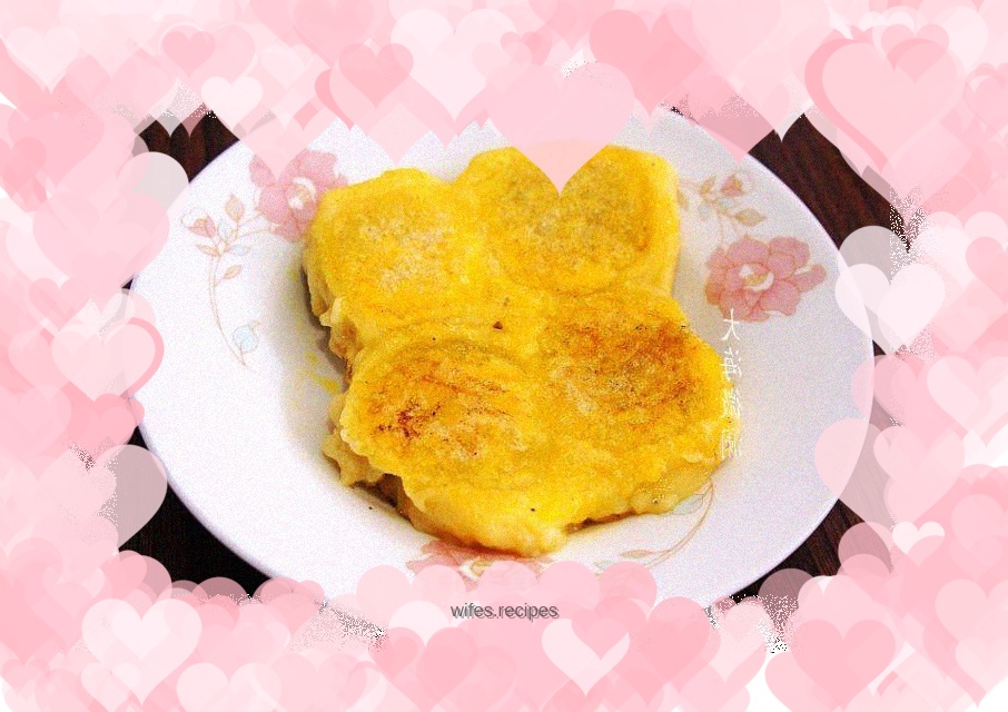 Pan-fried sticky bean buns