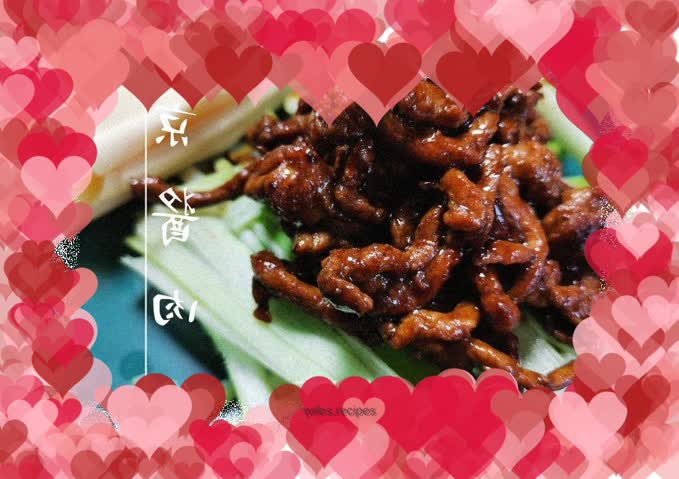 Shredded pork with Beijing sauce—the taste of old Beijing