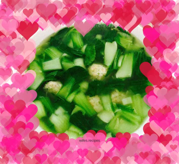 Shredded radish meatballs