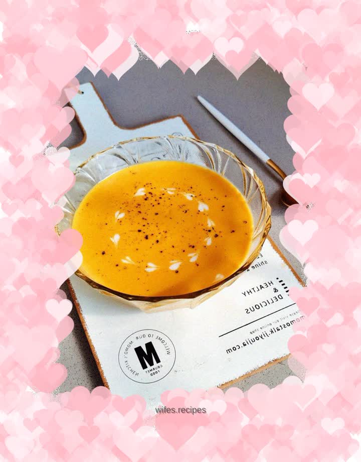 The most delicious Western-style pumpkin soup