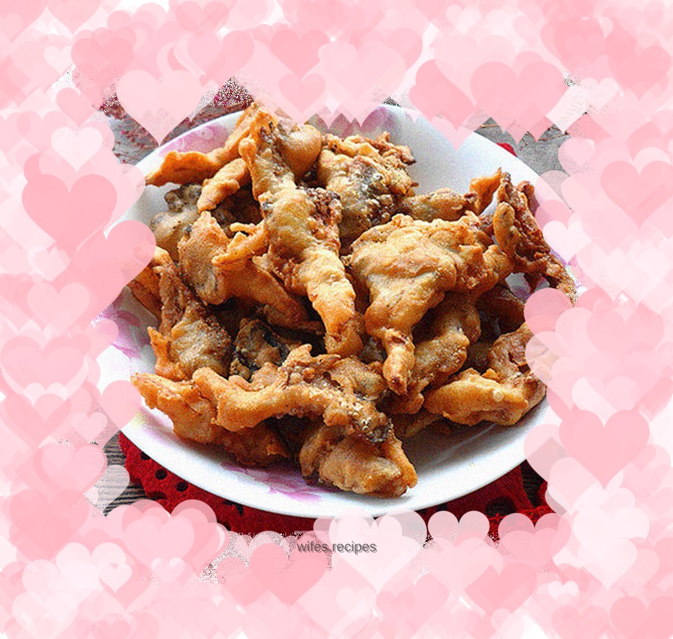 Crispy fried salt and pepper mushrooms