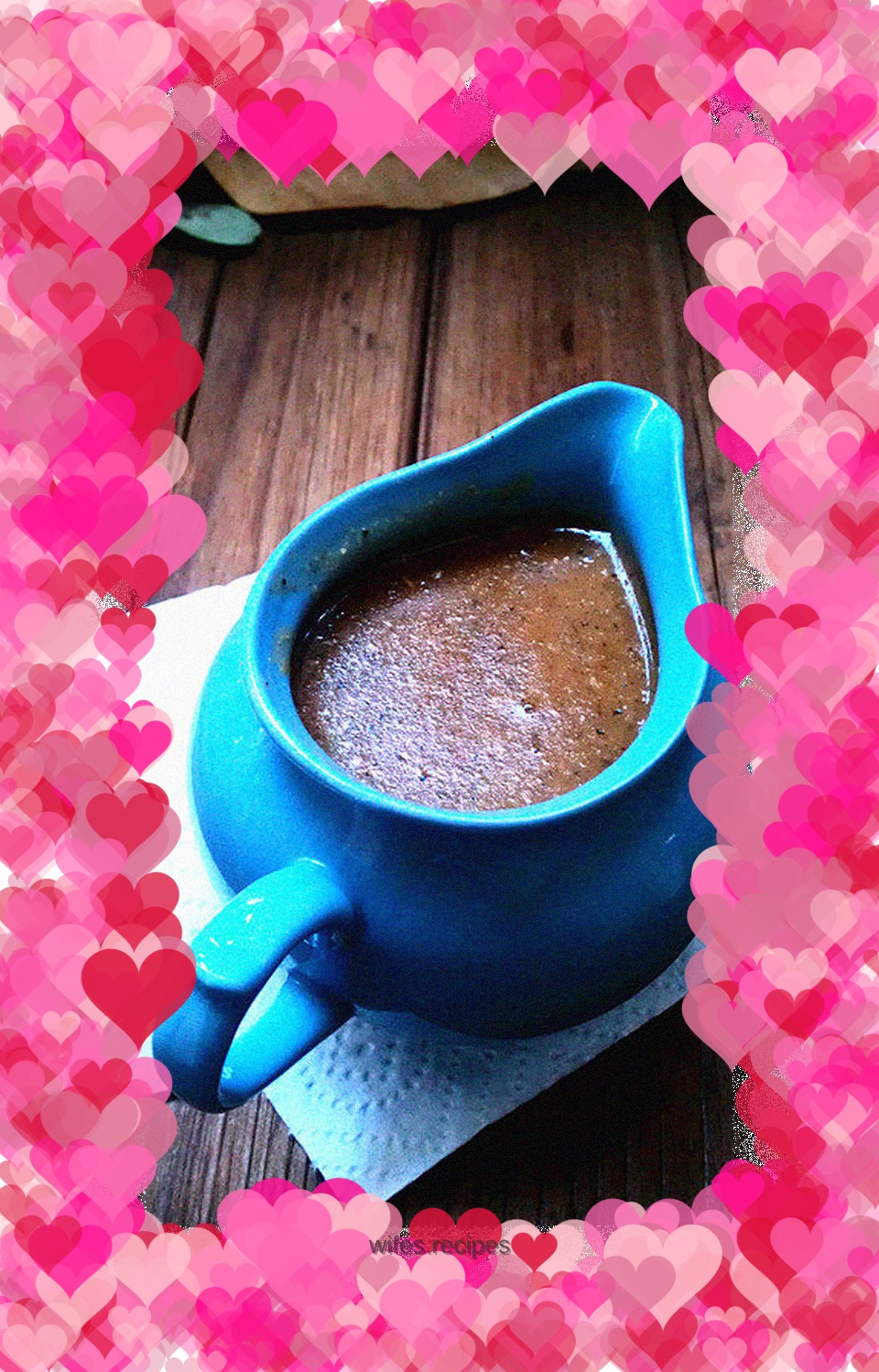 Homemade black pepper juice