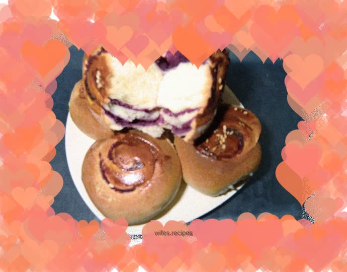 Purple Sweet Potato Bread