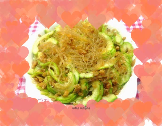 [Steamed Zucchini with Shrimp]------The delicious way to eat zucchini