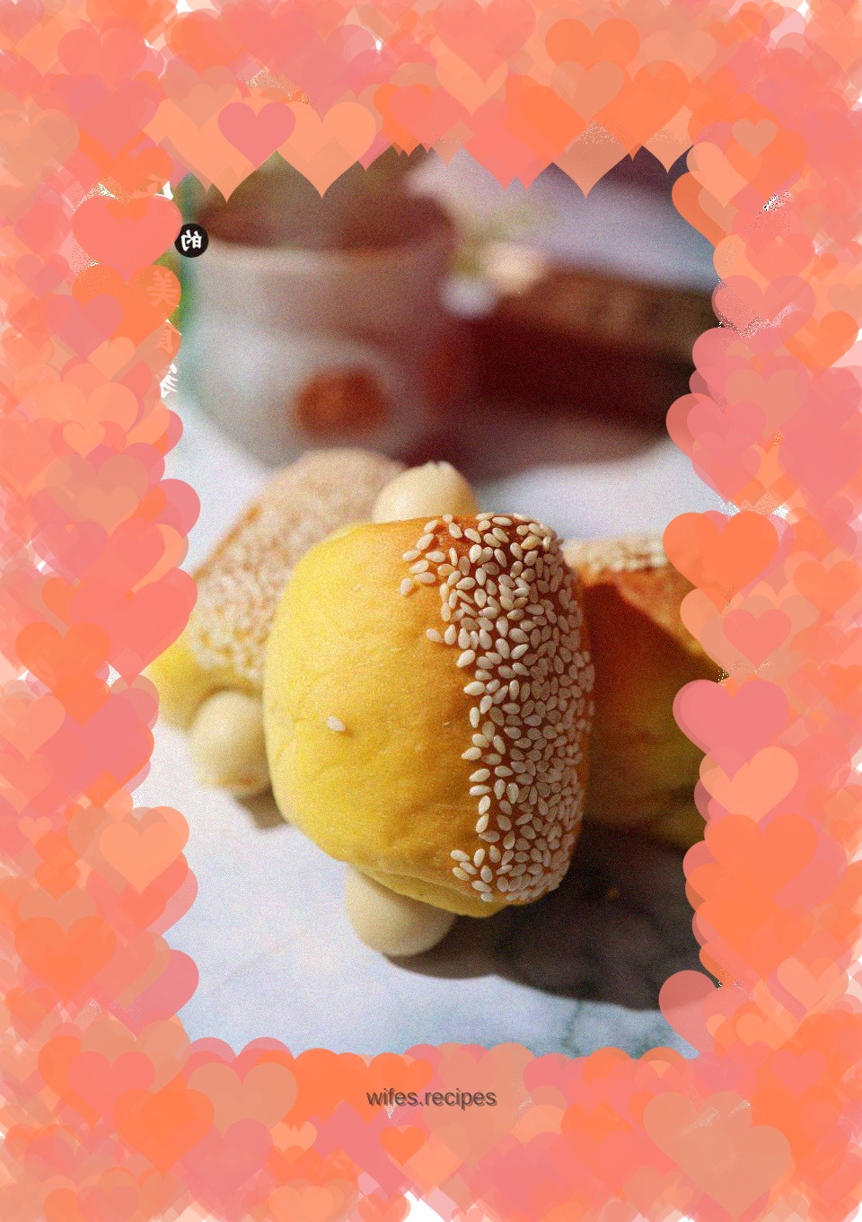 Pumpkin Hot Dog Rolls