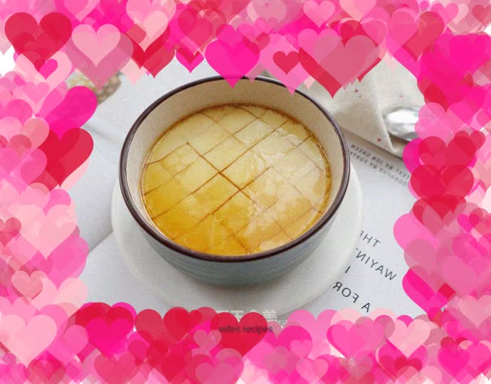 Super tender steamed egg custard (the simplest way to steam pudding-like custard)