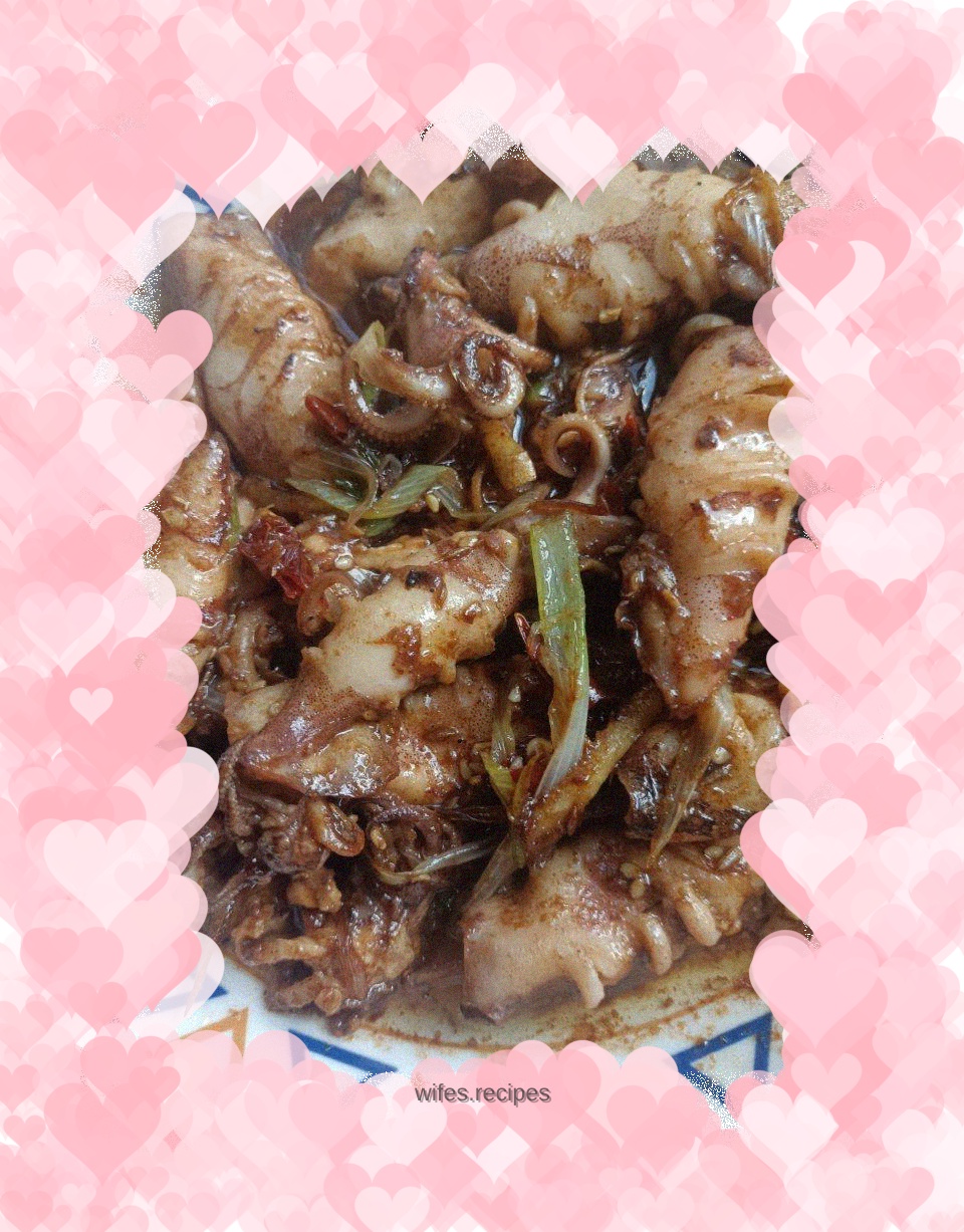 BBQ stir-fry pen tube