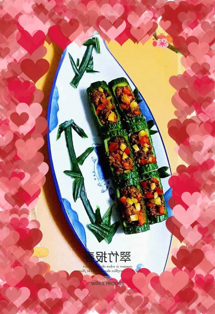 Green bamboo announces spring